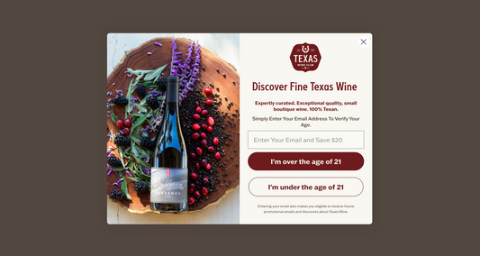 Email and SMS Marketing for Wine Club Membership